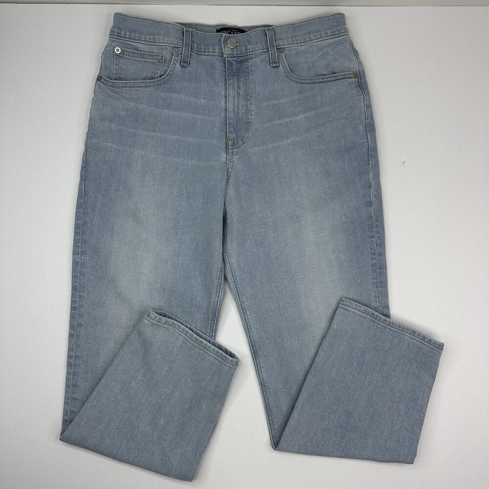 J.Crew Women's Blue Bleach Wash Slouchy Boyfriend Jean W28-32/L27.2